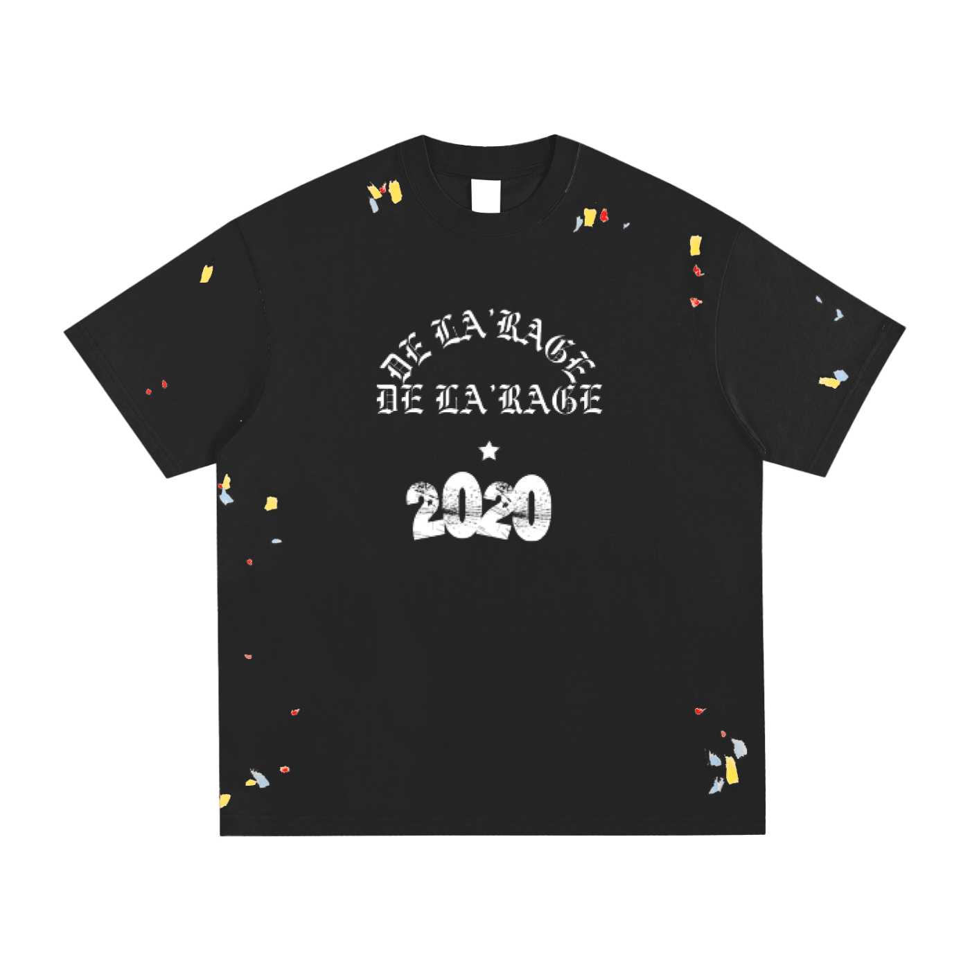 DE LA’RAGE Paint Splatter Tee