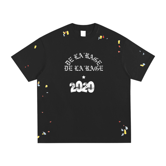 DE LA’RAGE Paint Splatter Tee