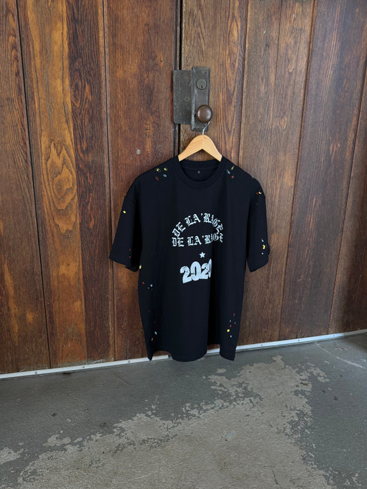 DE LA’RAGE Paint Splatter Tee